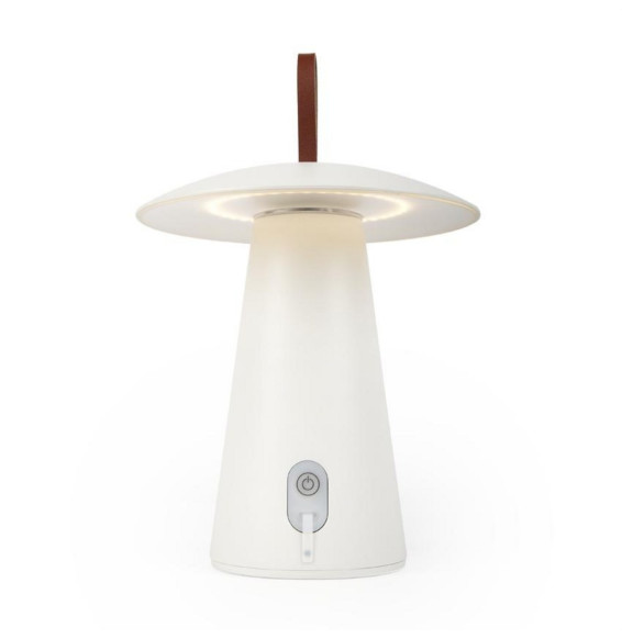 HOFFLIGHTS - Luminaria con bateria MONACO 2W IP54 3000K blanco