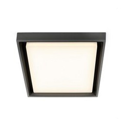 HOFFLIGHTS - Luminaria LATVIA 25W IP54 220-240V 3000K antracita