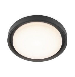 Luminaria LITHUANIA PLAFO 30W IP54 antracita 100-240V 3000K