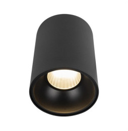 Luminaria NEPAL 12W ROUND 45º IP20 negro 100-240V difusor CLEAR CRI90 3000K