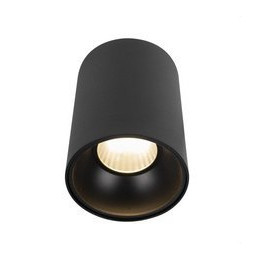 Luminaria NEPAL 12W ROUND 45º IP20 negro 100-240V difusor CLEAR CRI90 3000K