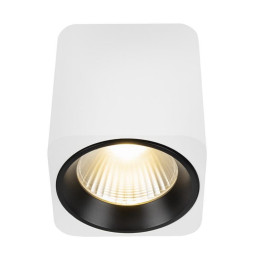 HOFFLIGHTS - Luminaria NEPAL 7W SQUARE 24º IP20 blanco 220-240V difusor frosted 3000K