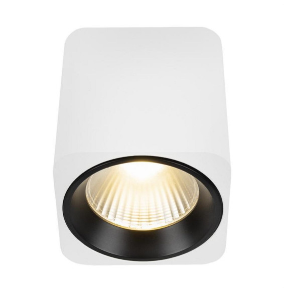 HOFFLIGHTS - Luminaria NEPAL 7W SQUARE 24º IP20 blanco 220-240V difusor frosted 3000K