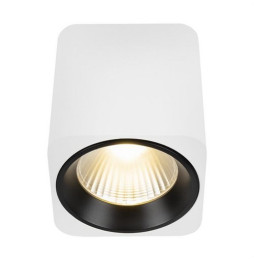 HOFFLIGHTS - Luminaria NEPAL 7W SQUARE 24º IP20 blanco 220-240V difusor frosted 3000K