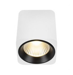 HOFFLIGHTS - Luminaria NEPAL 7W SQUARE 24º IP20 blanco 220-240V difusor frosted 3000K