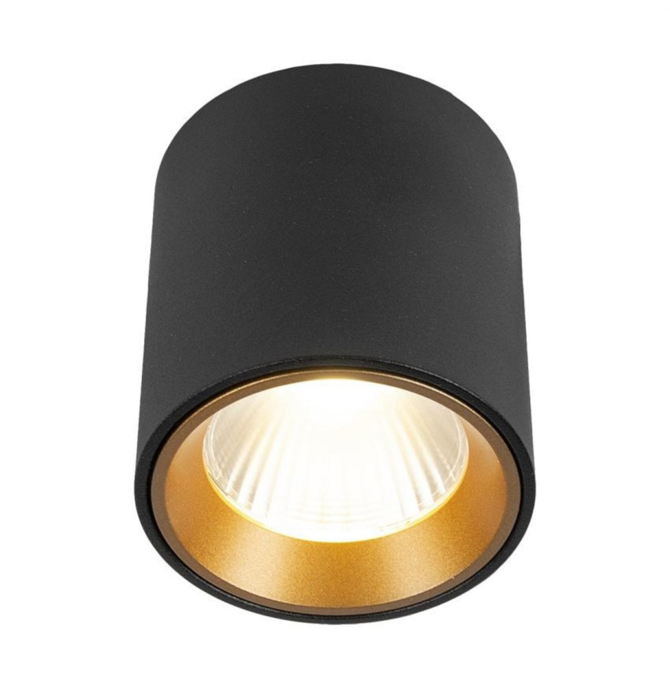 Luminaria NEPAL 7W SQUARE 24º IP20 negro 220-240V difusor frosted 3000K