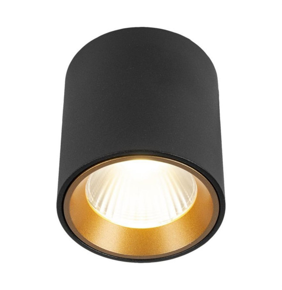 Luminaria NEPAL 7W SQUARE 24º IP20 negro 220-240V difusor frosted 3000K