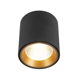 Luminaria NEPAL 7W SQUARE 24º IP20 negro 220-240V difusor frosted 3000K