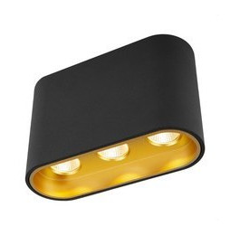 HOFFLIGHTS - Luminaria PARIS 7W NEGRO 35º IP20 100-240V 3000K