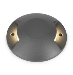 Luminaria suelo DUBLIN (2 SIDES) 2x6W 2x30ºIP67 IK10 100-240V 3000K antracita