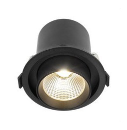 HOFFLIGHTS - Downlight ANDORRA 30 negro 24° orientable 30W 3000K