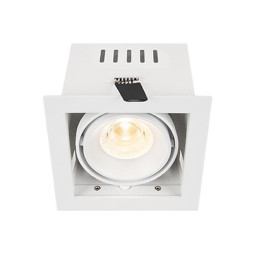 HOFFLIGHTS - Downlight COLOMBIA 10W simple IP20 orientable 250mA blanco 2K7-3K-4K
