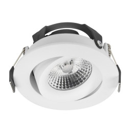 Downlight AMSTERDAM blanco 36° orientable 7W 2700K