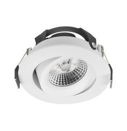 Downlight AMSTERDAM blanco 36° orientable 7W 2700K