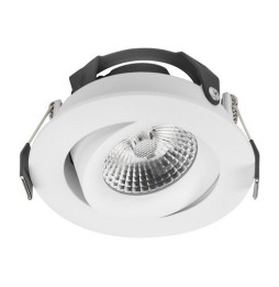 HOFFLIGHTS - Downlight AMSTERDAM blanco 36° orientable 7W 3000K