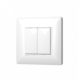 HOFFLIGHTS - Doble pulsador plano Bluetooth Casambi