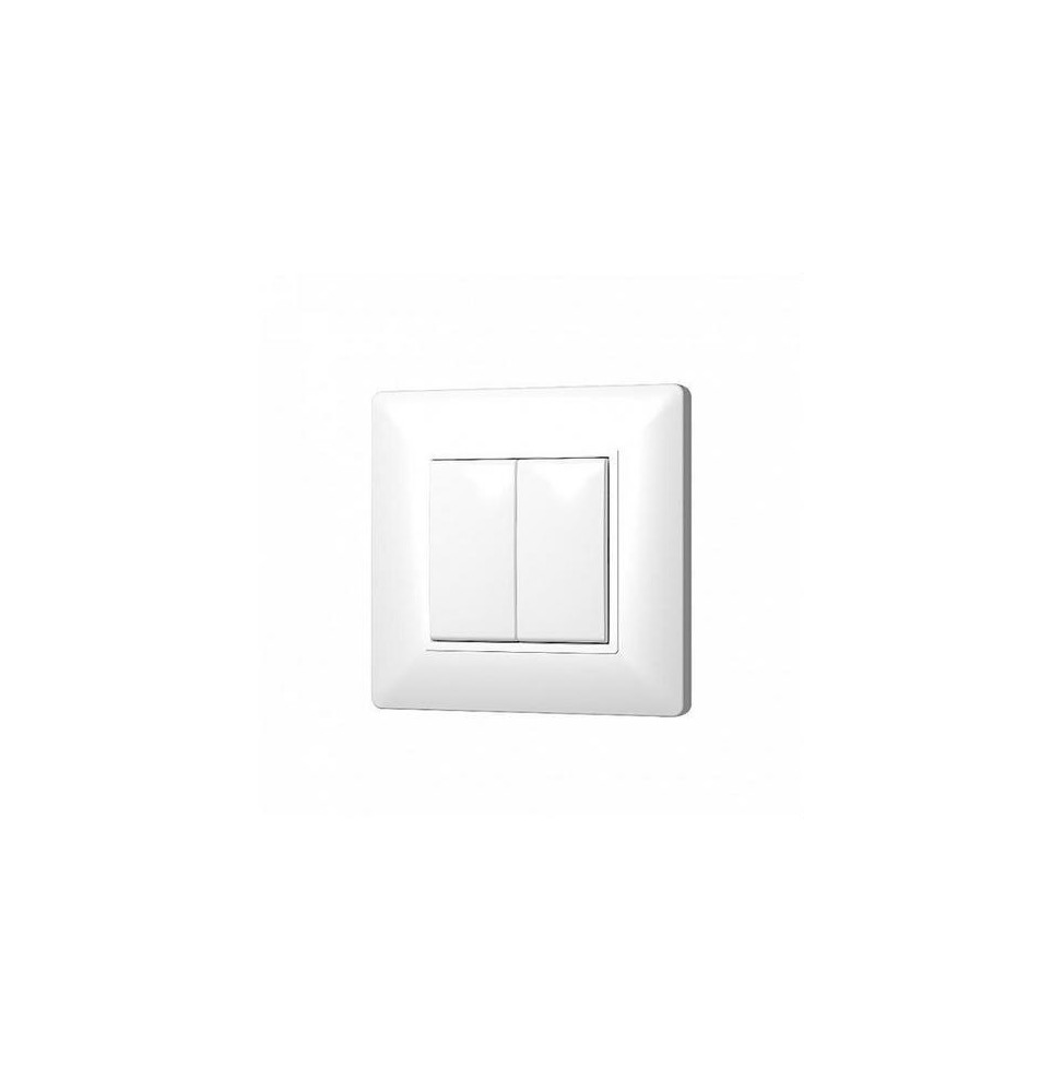 HOFFLIGHTS - Doble pulsador plano Bluetooth Casambi