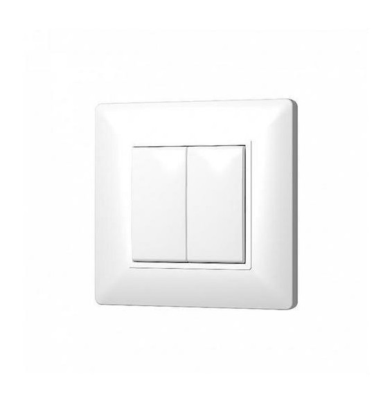 HOFFLIGHTS - Doble pulsador plano Bluetooth Casambi