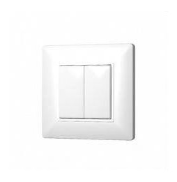 HOFFLIGHTS - Doble pulsador plano Bluetooth Casambi