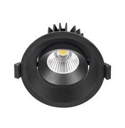 HOFFLIGHTS - Downlight LAOS orientable 12W negro 25° orientable IP40 4000K