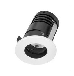 HOFFLIGHTS - Downlight LUXEMBOURG 3 blanco 10° orientable 3W 2700K