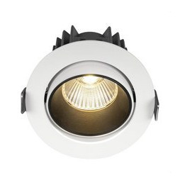 HOFFLIGHTS - Downlight LAOS orientable 12W blanco 25° orientable IP40 3000K
