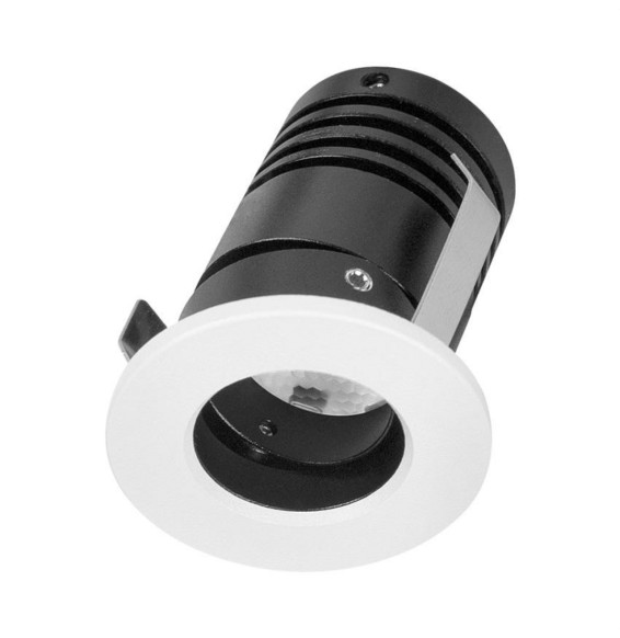 HOFFLIGHTS - Downlight LUXEMBOURG 3 blanco 10° orientable 3W 3000K