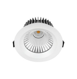 Downlight ROMANIA 20 blanco 60° IP65 18W 3000K