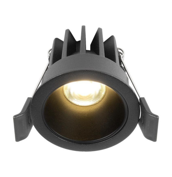 HOFFLIGHTS - Downlight QATAR 12 negro 24° 12W 3000K