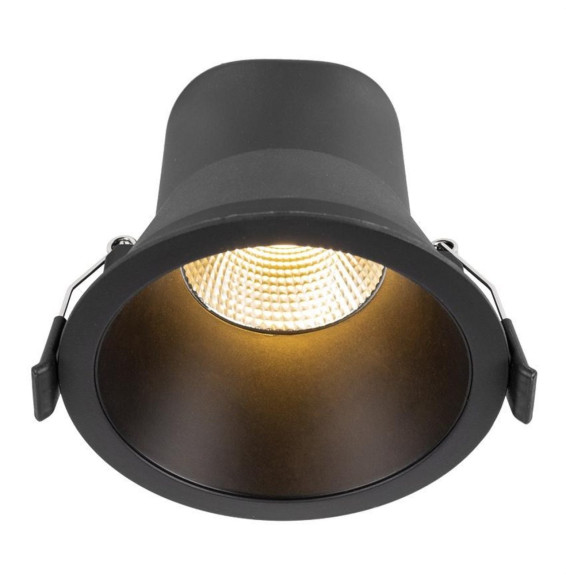 HOFFLIGHTS - Downlight LIBERTAD 9W 60° IP44 Triac 220-240V negro 2K7-3K2-4K