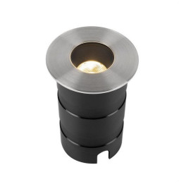Empotrable ZURICH 3W 36° IP67 IK08 24V inox 316 3000K