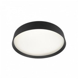 HOFFLIGHTS - Luminaria colgante BRUSSELS 26W 90° 450mm IP20 1-10V/DALI/Push 220-240V negro 3K-3K5-4K