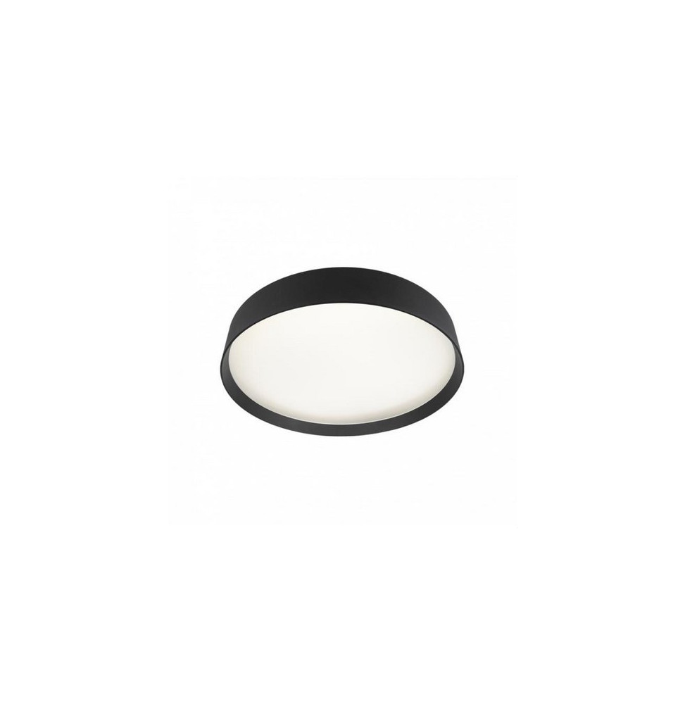 HOFFLIGHTS - Luminaria colgante BRUSSELS 26W 90° 450mm IP20 1-10V/DALI/Push 220-240V negro 3K-3K5-4K