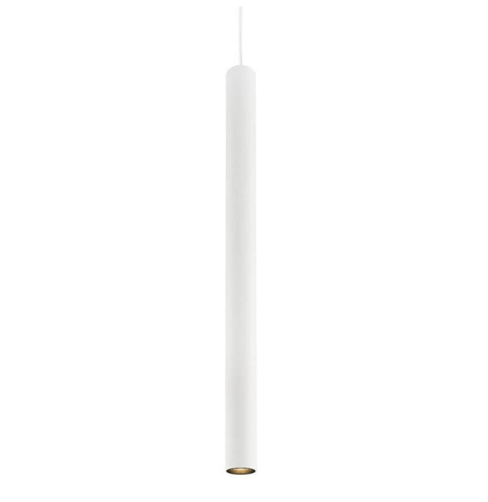 HOFFLIGHTS - Luminaria colgante PISA 7,5W 38° 26.5x450mm 220-240V blanco 3000K