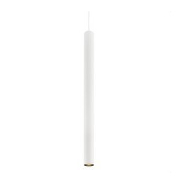 HOFFLIGHTS - Luminaria colgante PISA 7,5W 38° 26.5x450mm 220-240V blanco 3000K