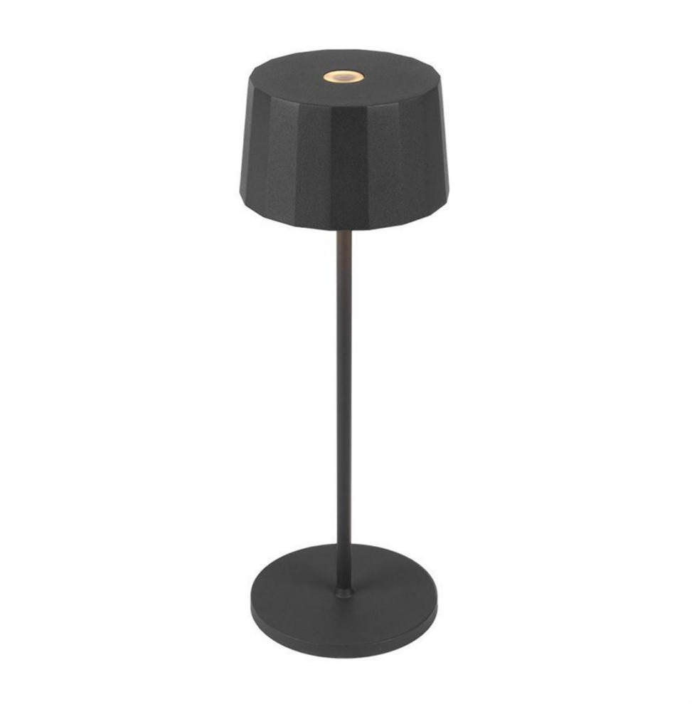 HOFFLIGHTS - Luminaria SWEDEN Gen.2 2.2W con batería IP65 antracita Switch 2K7-3K