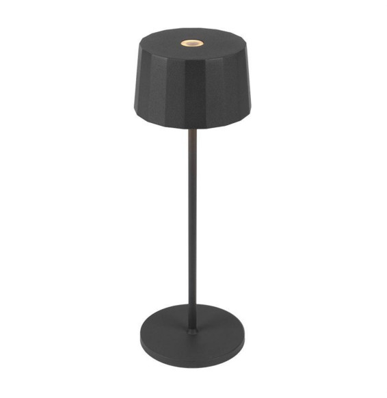 HOFFLIGHTS - Luminaria SWEDEN Gen.2 2.2W con batería IP65 antracita Switch 2K7-3K