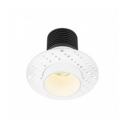HOFFLIGHTS - Downlight ZERMATT 7W 36° IP20 TRIMLESS 350mA reflector blanco 2700K