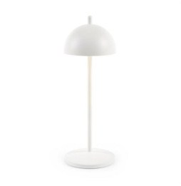 HOFFLIGHTS - Luminaria de pie MALMO M 3,5 con batería IP65 blanco DIM 2700/4000K