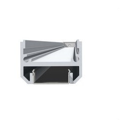 LedsC4 - Perfil lineal 2m difusor mate aluminio anodizado