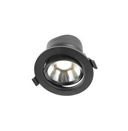 HOFFLIGHTS - Downlight LIBERTAD Adjustable 6 40° TRIAC 220-240V negro SWITCH 2700/3200/4000K