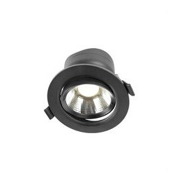 HOFFLIGHTS - Downlight LIBERTAD Adjustable 9 40° TRIAC 220-240V negro SWITCH 2700/3200/4000K