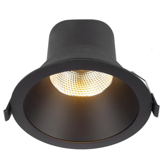 HOFFLIGHTS - Downlight LIBERTAD 12 60° TRIAC 220-240V negro SWITCH 2700/3200/4000K