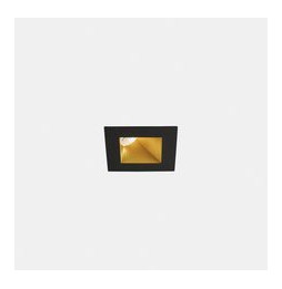 LedsC4 - Downlight PLAY Deco asimétrico cuadrado fijo 11,9W 4000K CRI90 44,7 blanco/oro IP54 1224lm