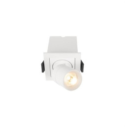HOFFLIGHTS - Downlight orientable PALERMO 3W 24° IP20 3000K blanco