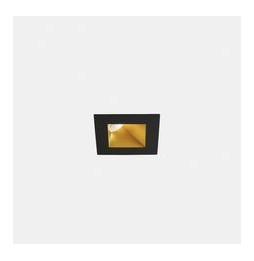 LedsC4 - Downlight PLAY Deco asimétrico cuadrado fijo 11,9W 3000K CRI90 18,7 corte de fase oro/oro IP54 1011lm