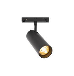 HOFFLIGHTS - Proyector techo ASSEN 20 20W 30° IP20 48V ON-OFF 2700K negro