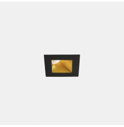LedsC4 - Downlight PLAY Deco asimétrico cuadrado fijo 11,9W 4000K CRI90 44,7 oro/oro IP54 1224lm