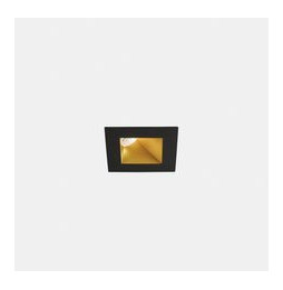 LedsC4 - Downlight PLAY Deco asimétrico cuadrado fijo 11,9W 4000K CRI90 45,4 corte de fase oro/blanco IP54 1334lm