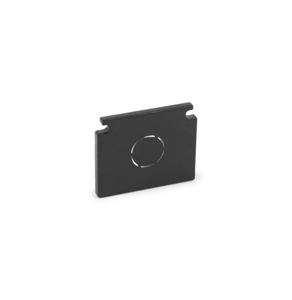 HOFFLIGHTS - Tapa final superficie para carril 48V negro